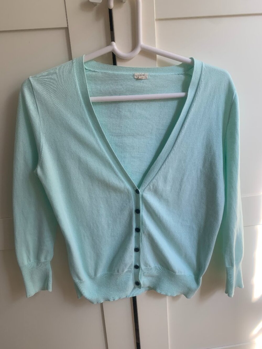 Jcrew Baby Blue Cardigan